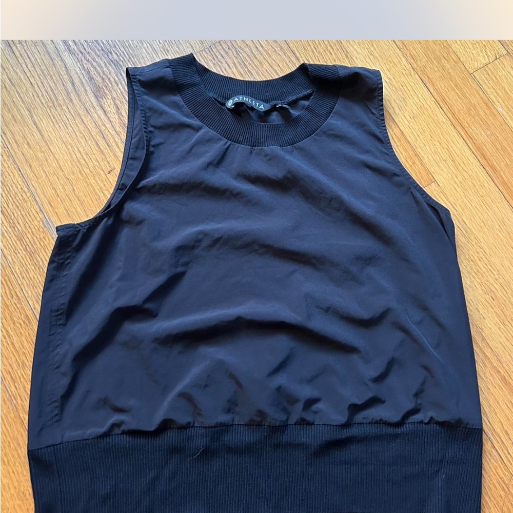 Athleta Black Sleeveless Top